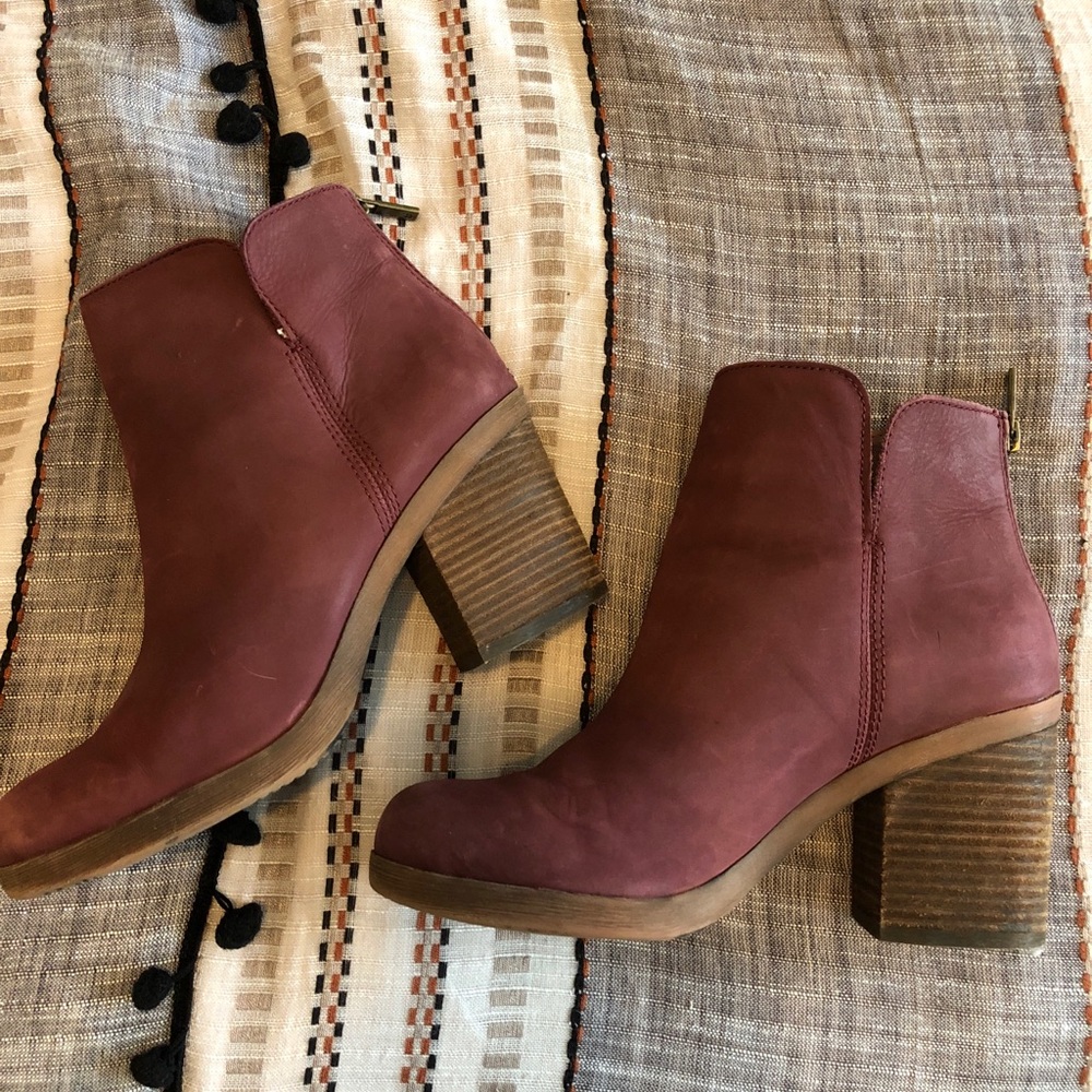 Lucky Brand leather Booties